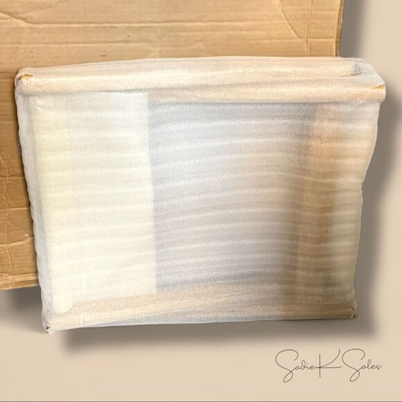 Foldable Outdoor Patio Stool Natural/Cream - Hearth & Hand Magnolia -Target 2025 - Picture 11 of 11